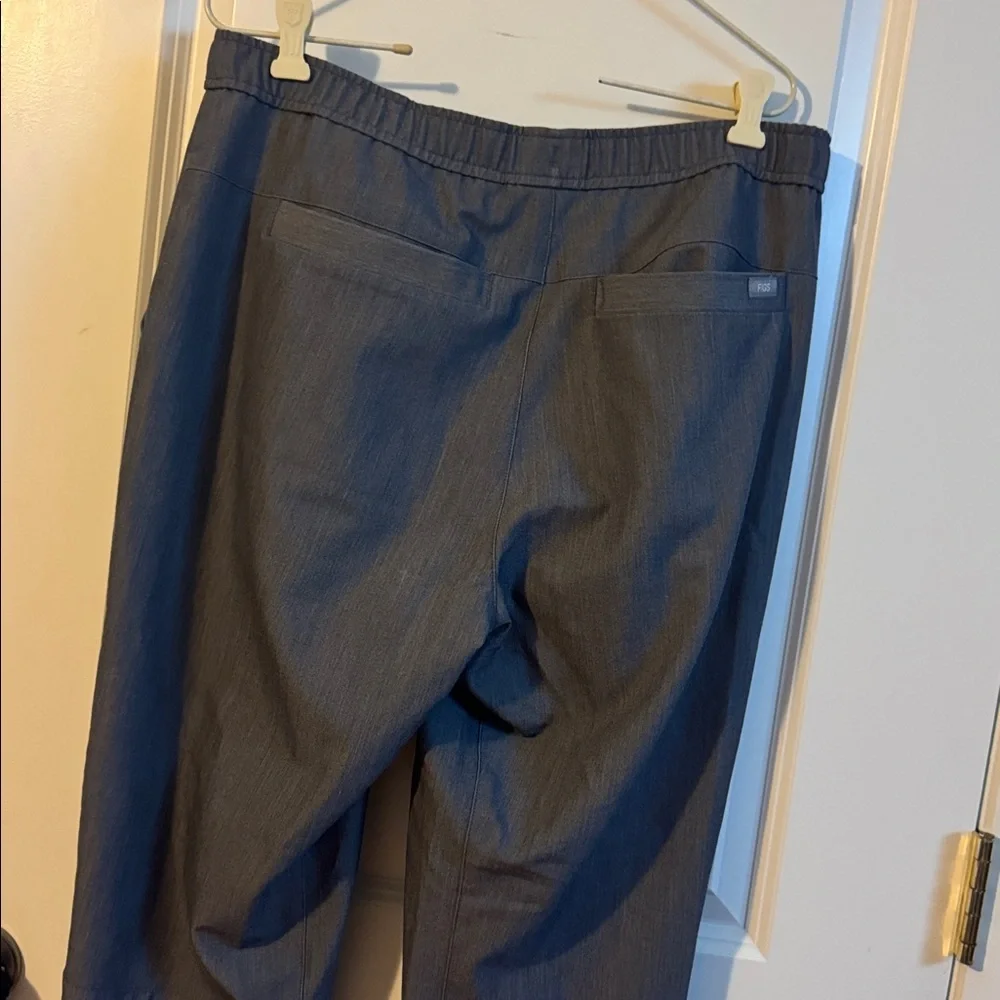 Figs tech collection men graphite grey drawstring Tansen Jogger Scrub Pants Med
